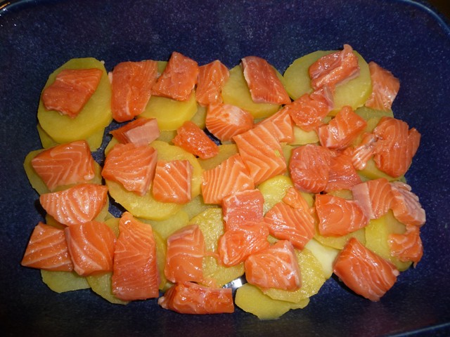 Preischotel met zalm, foto 2
