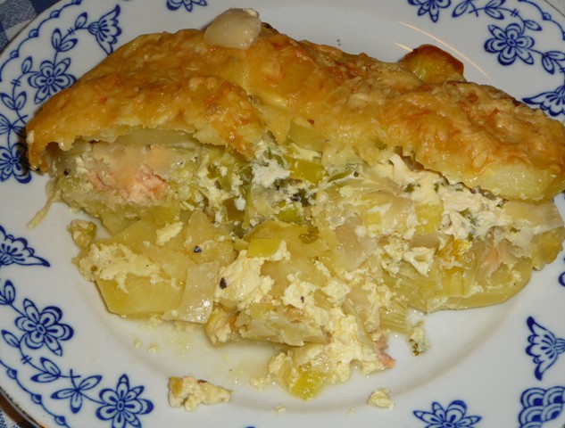 Preischotel met zalm, foto 1