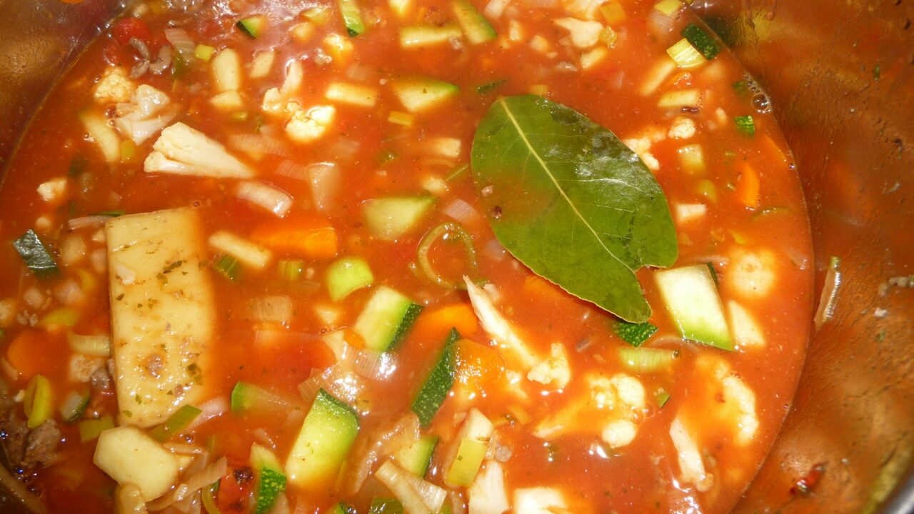 Minestronesoep met Risoni (Maaltijdsoep), foto 6
