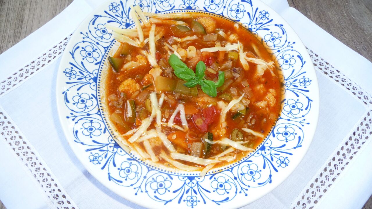 Minestronesoep met Risoni (Maaltijdsoep), foto 1