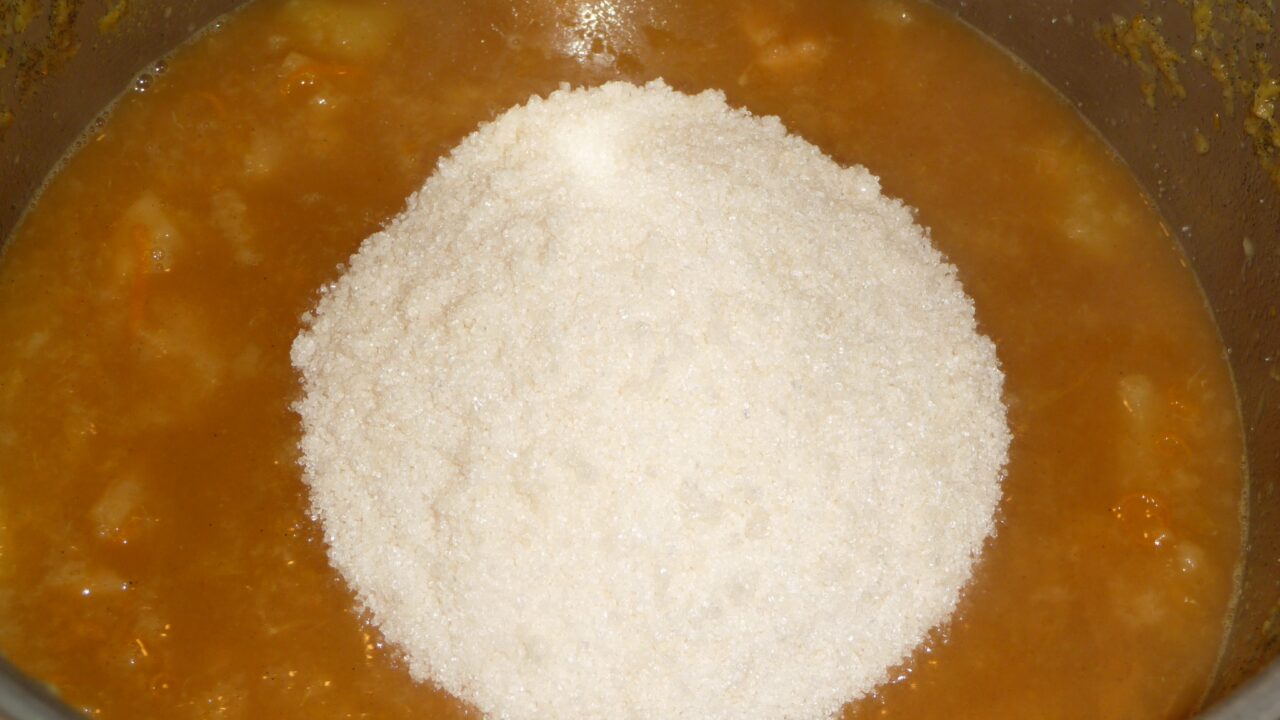 Perenjam met sinaasappel vanille en kardemom, foto 3