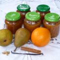 Perenjam met sinaasappel vanille en kardemom