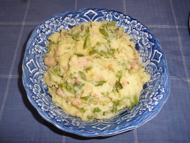Snijbonenstamppot