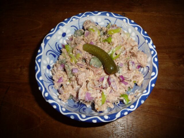 Snelle tonijnsalade