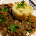 Aardappel- bloemkoolpuree.