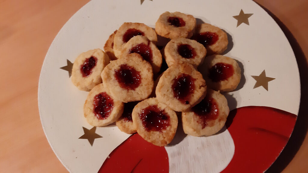 Amandelkoekjes met jam - kerstkoekjes 2026