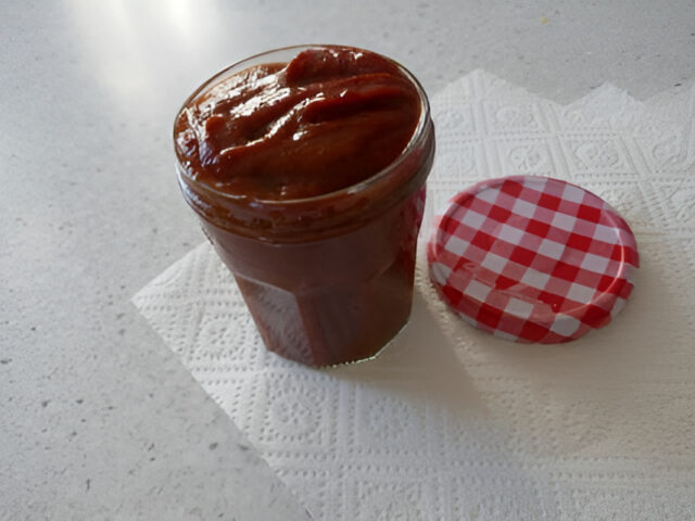 Amerikaanse BBQ-SAUS uit eigen keuken…..