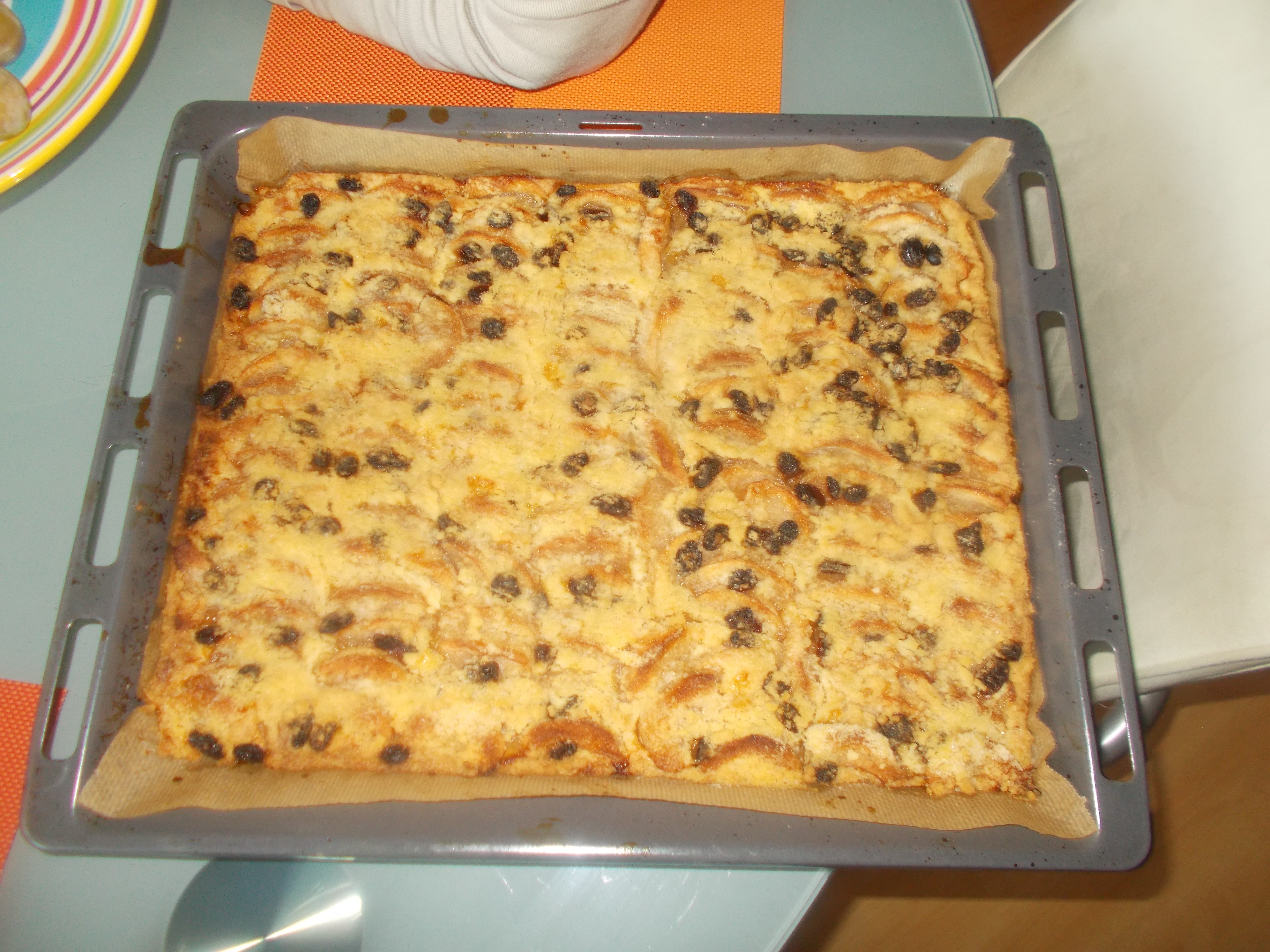 Echte Duitse appelkruimelplaattaart, familierecept