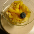 Aziatisch dessert met mango en gember…