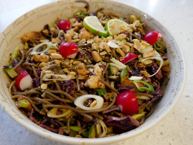 Aziatische Noedel Salade