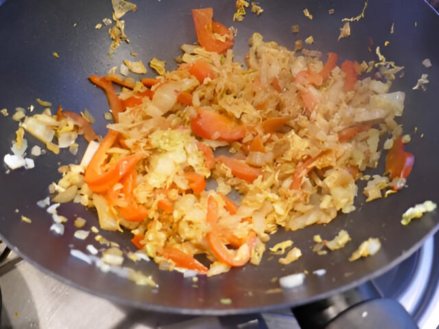 Aziatische spitskool uit de wok….