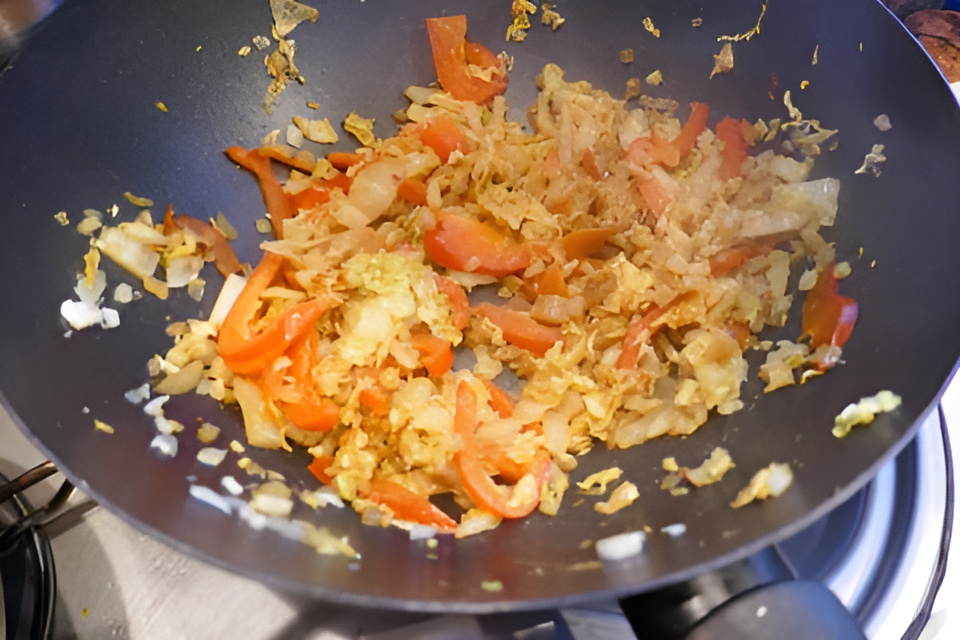 Aziatische spitskool uit de wok....