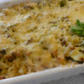 BBC – Ovenschotel met gehakt, pesto…..en kaas…