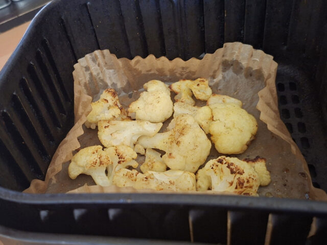 Bloemkool uit de airfryer