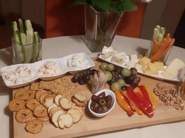 Borrelplank vegetarisch