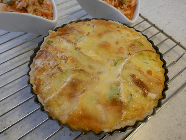 Budget Prei Quiche met Camembert van Ramon Brugman