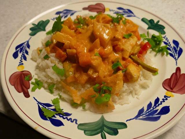 Chicken Tonight in een romige tomatensaus.