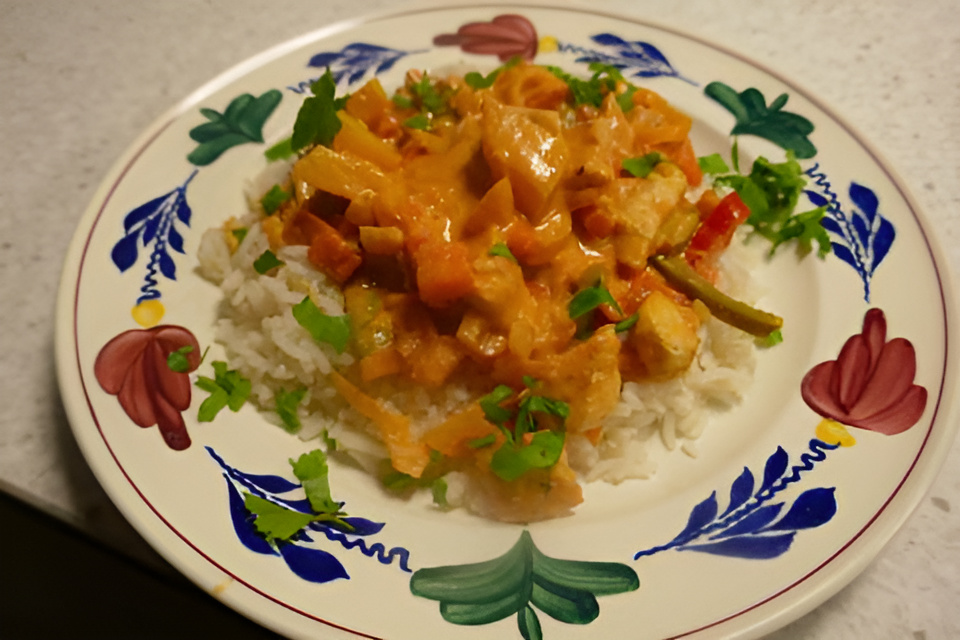 Chicken Tonight in een romige tomatensaus.
