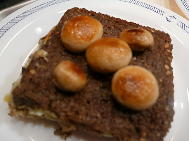 Croque Champignon….met champignons van ” Het Uilennest “