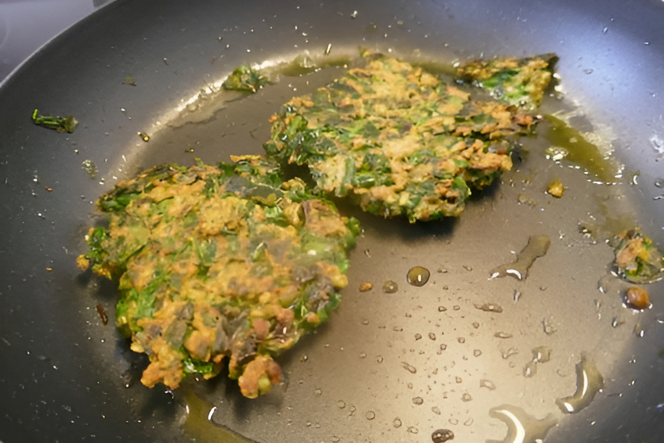 Crunchy - Havermout - Spinaziekoekjes met maar 3 ingrediënten....