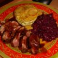 Eendenborstfilet in sherry-sinaasappelsaus