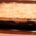 Parmentier de canard met zuurkool en paddenstoelen (eend)