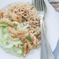 Gemarineerde kipreepjes op Indonesische wijze met spitskool en….