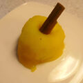 Gestoofde appel met honing en kaneel