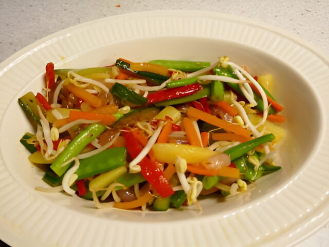 Gezonde Gemengde Groente uit de wok met ……. ?