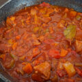 Goulash met veel groenten