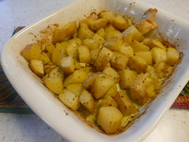 Griekse aardappeltjes uit de oven….