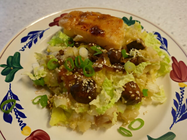 Hartverwarmende Aziatische Herfststamppot met Chinese kool…….