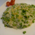 Heerlijk Frisse Risotto met doperwtjes en citroen…..