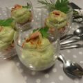 Hollandse garnaaltjes met avocadomousse