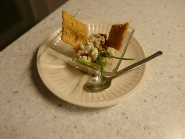 Italiaanse geitenkaasspread amuse