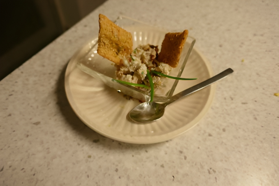 Italiaanse geitenkaasspread amuse