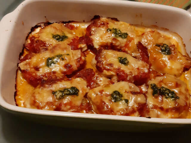 Italiaanse kipfilet Pizzaola uit de oven