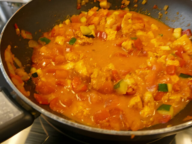 Kip Curry Madras Zonder Pakjes en Zakjes……