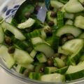 Komkommer- Kappertjes Salade