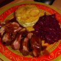 Eendenborstfilet in sherry-sinaasappelsaus