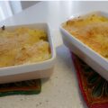 Kabeljauwhaas ovenschotel met koningsoesterzwammen en courgette.