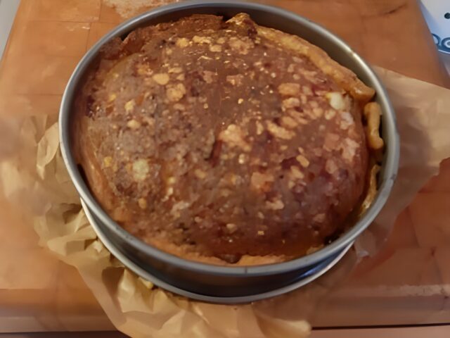 Hartig taartje met asperges, ham en kaas uit de Airfryer maar ook voor de oven