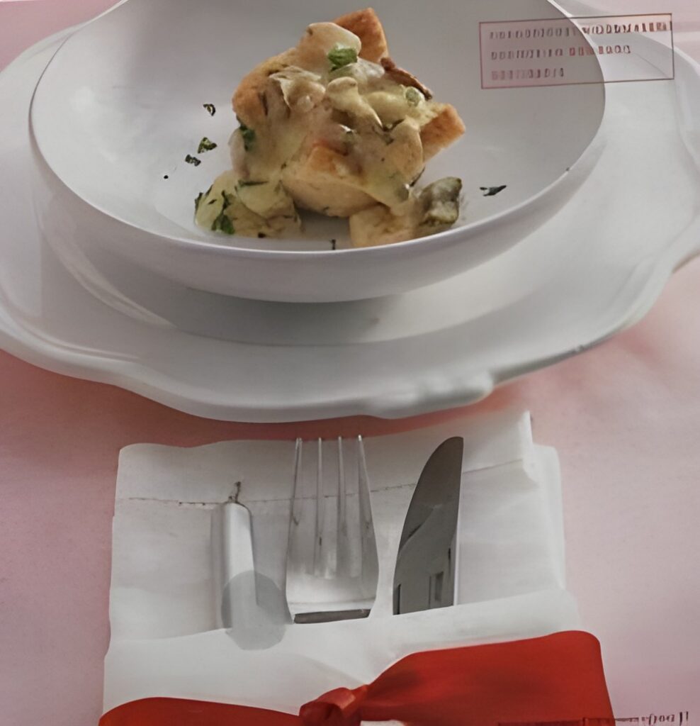 Paddestoelenragout in een krokant broodbakje