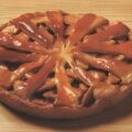Snelle appeltaart van croissantdeeg