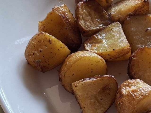 Gekruide krieltjes uit de airfryer