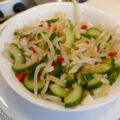 Komkommer-Taugé of … Taugé- Komkommer salade ?