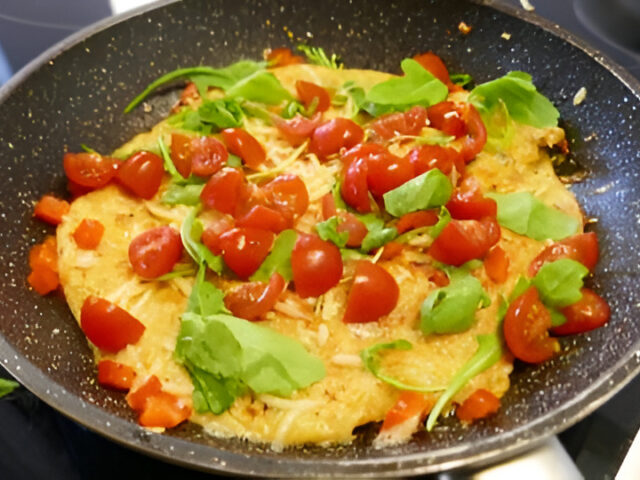 Kruidige Italiaanse Pannenkoek met Salami van Project Gezond….