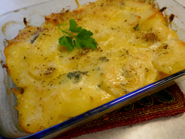 Lente Powerrrr ……. spinazie-aardappelschotel.