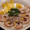 Carpaccio van kipfilet met mango