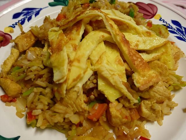 Nasi Goreng nu ……..van Project Gezond !!